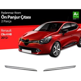 Resim S Dizayn S-dizayn Renault Clio 4 Hb Krom Ön Panjur 2 Prç. 2012-2019 