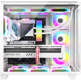 Resim Dragos DRx7239 Ryzen 5 5600 32GB Ram 1TB NVMe 8GB RTX4060 Sıvı Soğutmalı Oyun Hazır Sistem 