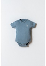 Resim U.s. Polo Assn. Erkek Bebek Beyaz Badi Zıbın 5274-49926 Beyaz 