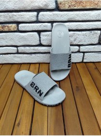 Resim BRN Unisex Anatomik Kaydırmaz Taban Banyo Tuvalet Plaj Terlik 