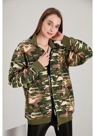 Resim Alexander Gardi Alexandergardı Kadın Fermuarlı Dik Yaka Sweatshirt (E21-73000) 