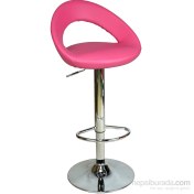 Resim Bürocci Larissa Bar Taburesi-Pembe-9501Q0120 