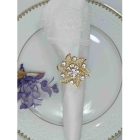 Resim 6 Lı Lüx Peçete Yüzüğü Lüx Peçete Halkası 