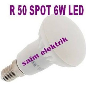 Resim R 50 Led Spot 6W 35W Led Gün Işığı Sarı 