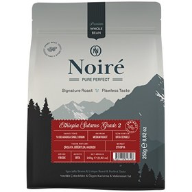 Resim Noire Ethiopia Sidamo Grade 2 250G %100 Arabica Single Origin Kahve 