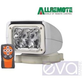 Resim Allremote Uzaktan Kumandalı Projektör 12/24V Led 150S Beyaz 