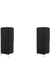 Resim Smooth12 2x Bun Pan Raf Kapağı, Yüksek Yoğunluklu Su Geçirmez ve Toz Geçirmez Ekmek Raf Kapağı, 23 x 28 x 64 Inç, Fırın Tek Raf Kapakları (Yurt Dışından) 