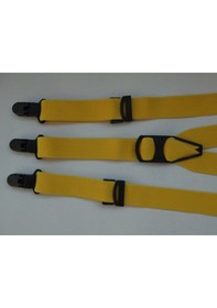 Resim Sarı Bayan Pantolon Askısı 2.5 Cm Genişliğinde Sarı 