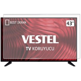 Resim Vestel Uyumlu 43UA9400 TV EKRAN KORUYUCU - Vestel Uyumlu 43" inç 108 Ekran Koru 