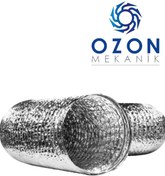 Resim Flexiva Air Alüminyum Esnek Hava Kanalı Çap 203mm 10 Metre 