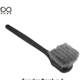 Resim Fochsia 1pc Heavy Duty Fender Brush 50cm Profesyonel Dayanikli Nylon Firca Araba Detaylandirma Aracı 