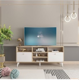 Resim Eva Tv Ünitesi Meşe 