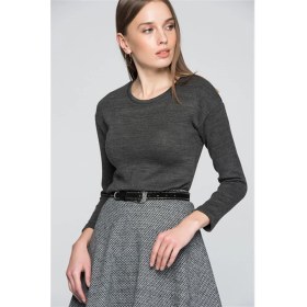 Resim Miss Lusi 7517101 Akrilik Uzun Kol Bluz 