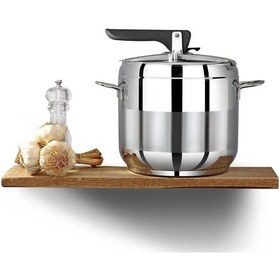 Resim Düdüklü Tencere 5 Lt Çelik 