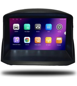 Resim Carplayer Ford Fiesta 2010-2017 Uyumlu Android Multimedya 6gb Ram 64GB Hafıza 