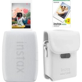 Resim Mabeyn Mini Link 3 Beyaz Akıllı Telefon Yazıcısı Beyaz Çanta ve 20'li Mini Film 
