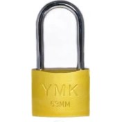 Resim bulurum ymk eko sarı boyalı uzun kancalı asma kilit 25mm 