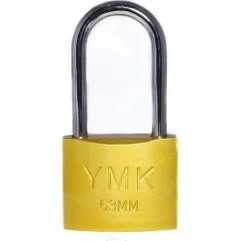 Resim bulurum ymk eko sarı boyalı uzun kancalı asma kilit 25mm 