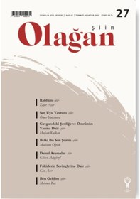 Resim Olağan Şiir 27.Sayı Temmuz-Ağustos 2022 