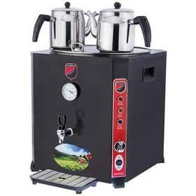 Resim Işıkgaz Sılverınox - Elite Jumbo 36 Lt Siyah Çay Makinesi-95667 