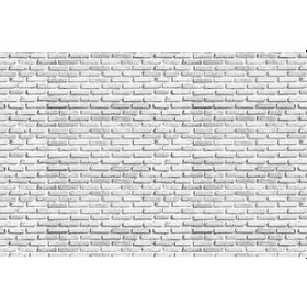 Resim Beyaz - Gri Taş Desen Duvar Kağıdı 