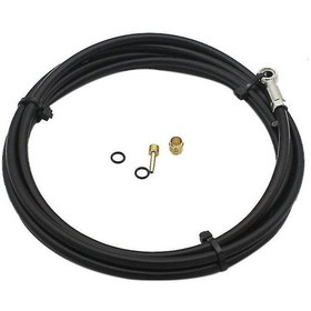 Resim Neevoyu Magura Mt4/mt5/mt6/mt7/mt8 Bisiklet Fren Yağ Borusu, 2m Uzunluk, Siyah, Dayanıklı Örgülü İp+nilon Malzeme 