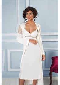 Resim Pierre Cardin 5045 Penye Altılı Takım - Ekru Ekru 