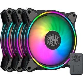 Resim Cooler Master Mfl B2Dn 183Pa R1 Masterfan Mf120 Halo Argb 120Mm K 