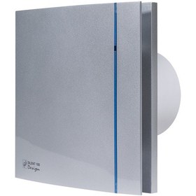Resim Silent-100 Crz Silver Design Zaman Ayarlı Sessiz Banyo-Wc Fanı 