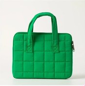 Resim Elmpaly 15 İnç Folding Macbook 14 İnç Ve İpad 11 İnç Taşınabilir Dayanıklı Polyester Siyah Yeşil Krem Laptop Çantası Diğer 