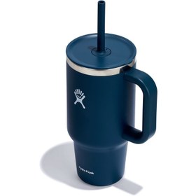 Resim Hydro Flask TT32PS464 Pipetli Termos Bardak 0,95L Indigo 