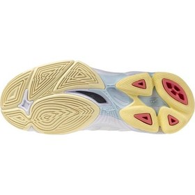 Resim Wave Voltage 2 Mıd Kadın Voleybol Ayakkabısı Beyaz Çok Renkli 