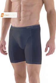 Resim Blackspade 2'li Paket %92 Pamuk Uzun Erkek Boxer 