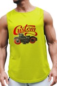 Resim BLUU Chopper Kolsuz Sporcu T-shirt Tank Top Spor Atlet 