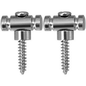 Resim Besthome1 2 Adet Elektro Gitar Tel Sabitleyici Seti - Gümüş Renk Vidalı Kollu Akordu Sabit 