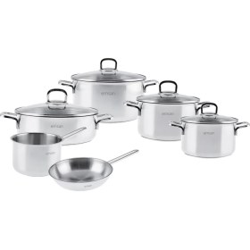 Resim Emsan Cocinero 10 Parça Çelik Çeyiz Seti 