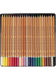 Resim Cretacolor Fine Art Pastel Boya Kalemi Seti Metal Kutu 24 Renk 