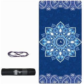 Resim Tusi Yoga Matı Ve Pilates Minderi Nilüfer Çiçeği 