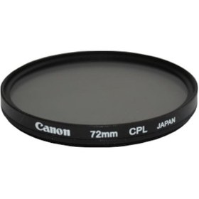 Resim Canon 72 MM CPL Polarize Filtre | EF 35 MM 50 MM 85 MM 