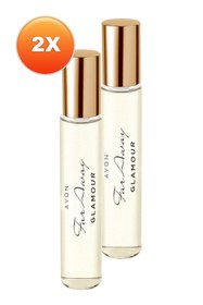 Resim Avon Far Away Glamour Kadın Parfüm Çanta Boyu Edp 10 Ml. İkili Set 
