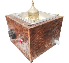 Resim Osmanlı Bakır Kumda Kahve Makinesi, Türk Kahvesi Makinası 