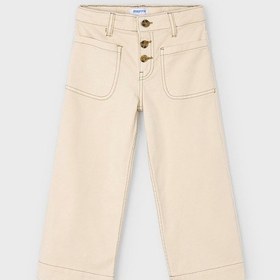 Resim Mayoral Kız Çocuk Denim Pantolon 4576 Bej 