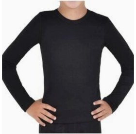 Resim Tutku Kız Çocuk Termal Fanila Siyah 6 Paket Hafif ve Dayanıklı Polyester İçlik Takımı 
