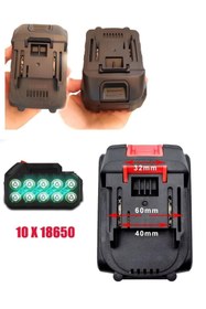 Resim Vice Avm Gamo 21V ŞARJLI HILTI MATKAP AKÜSÜ 3'Lu VE 4'Lu 5'li SETLERINE UYUMLU 3 mAH Yedek Batarya 10 Pili 