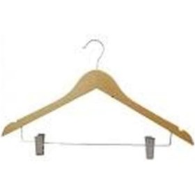 Resim Maşalı Ahşap Elbise Askısı Tekli 5250 Diğer 