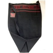 Resim Kelebek Kese Kıvrık Tellak Hamam ve Banyo Kesesi 3'lü Siyah 