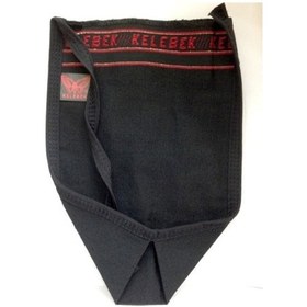 Resim Kelebek Kese Kıvrık Tellak Hamam ve Banyo Kesesi 3'lü Siyah 