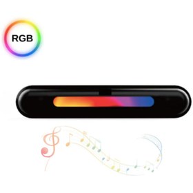 Resim post alley Bluetoth Soundbar Hoparlör RGB Led Işıklı Şarjlı & Şarjlı Laptop / Telefon / Tablet Uyumlu 
