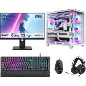 Resim Dragos DRx7755 Ryzen 7 7700 32GB DDR5 1TB NVMe 16GB RTX5060Ti 24.5 İnç 200Hz 1ms Oyuncu Hazır Sistem 