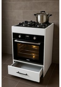 Resim Ankastre Dolabı Çekmeceli Ankastre Fırın Dolabı Ocak Dolabı Ankas 